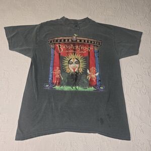 Vintage Bumbershoot 1999 Seattle Arts Festival Shirt Gray Crew Neck Late 90s